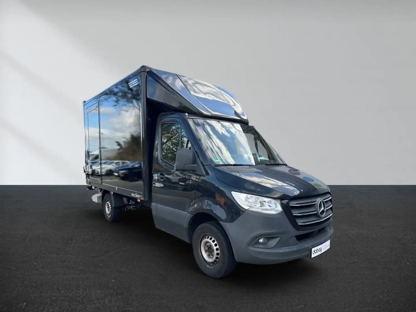 Mercedes-Benz 316 CDI 7G-TRONIC Plus Koffer Ladebordwand Nero - 2