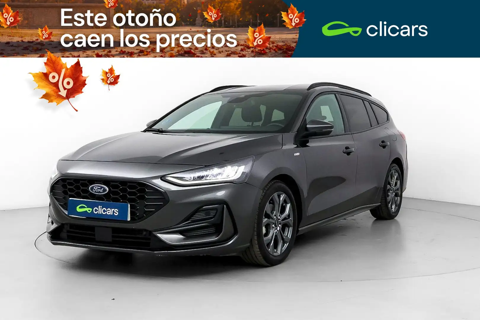 Ford Focus Sportbreak 1.0 Ecoboost MHEV ST-Line 155 Aut. Gris - 1
