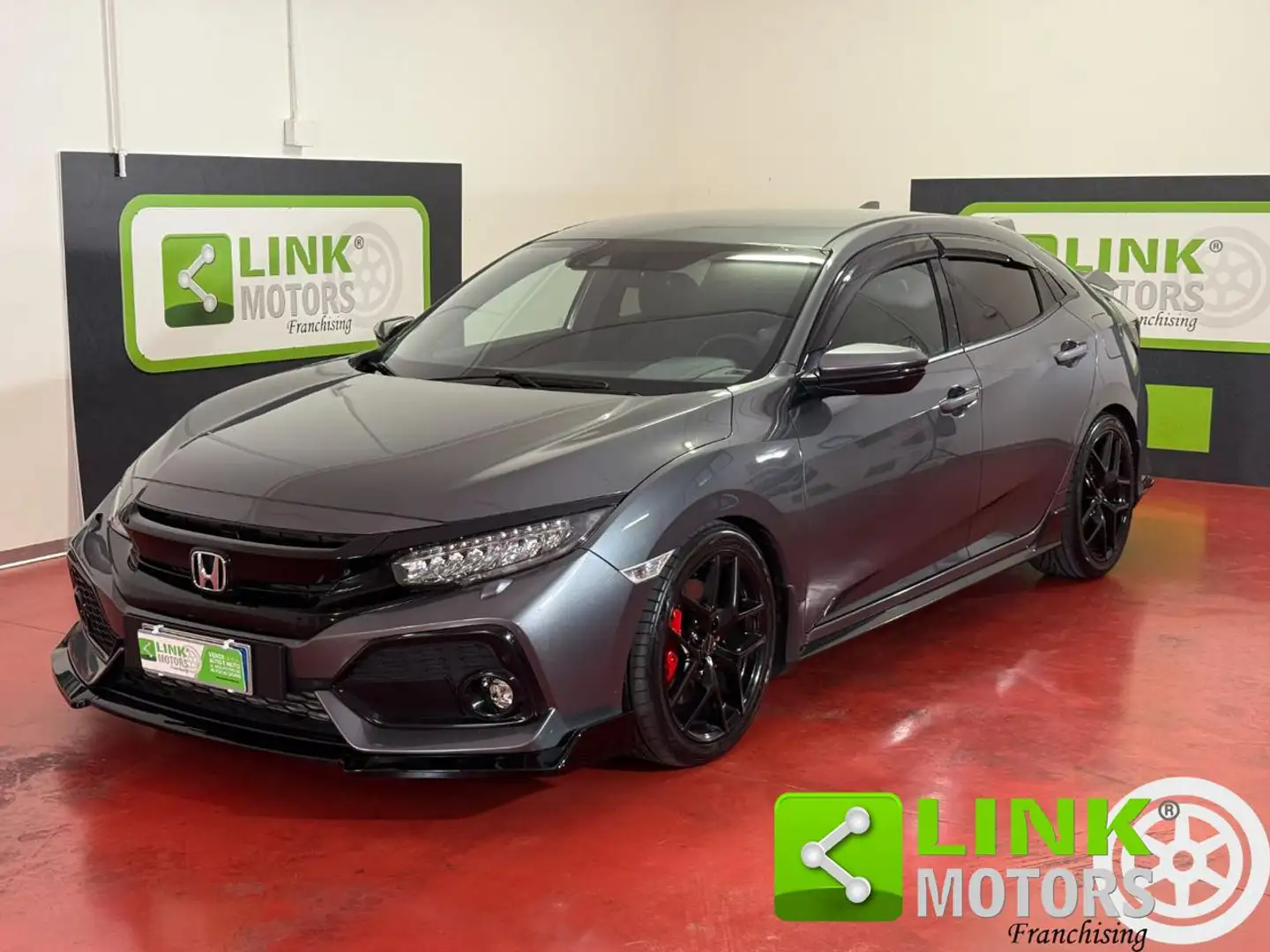 Honda Civic 1.5T 5 porte Sport +240 CV TANTI EXTRA - LEGGI Gris - 1