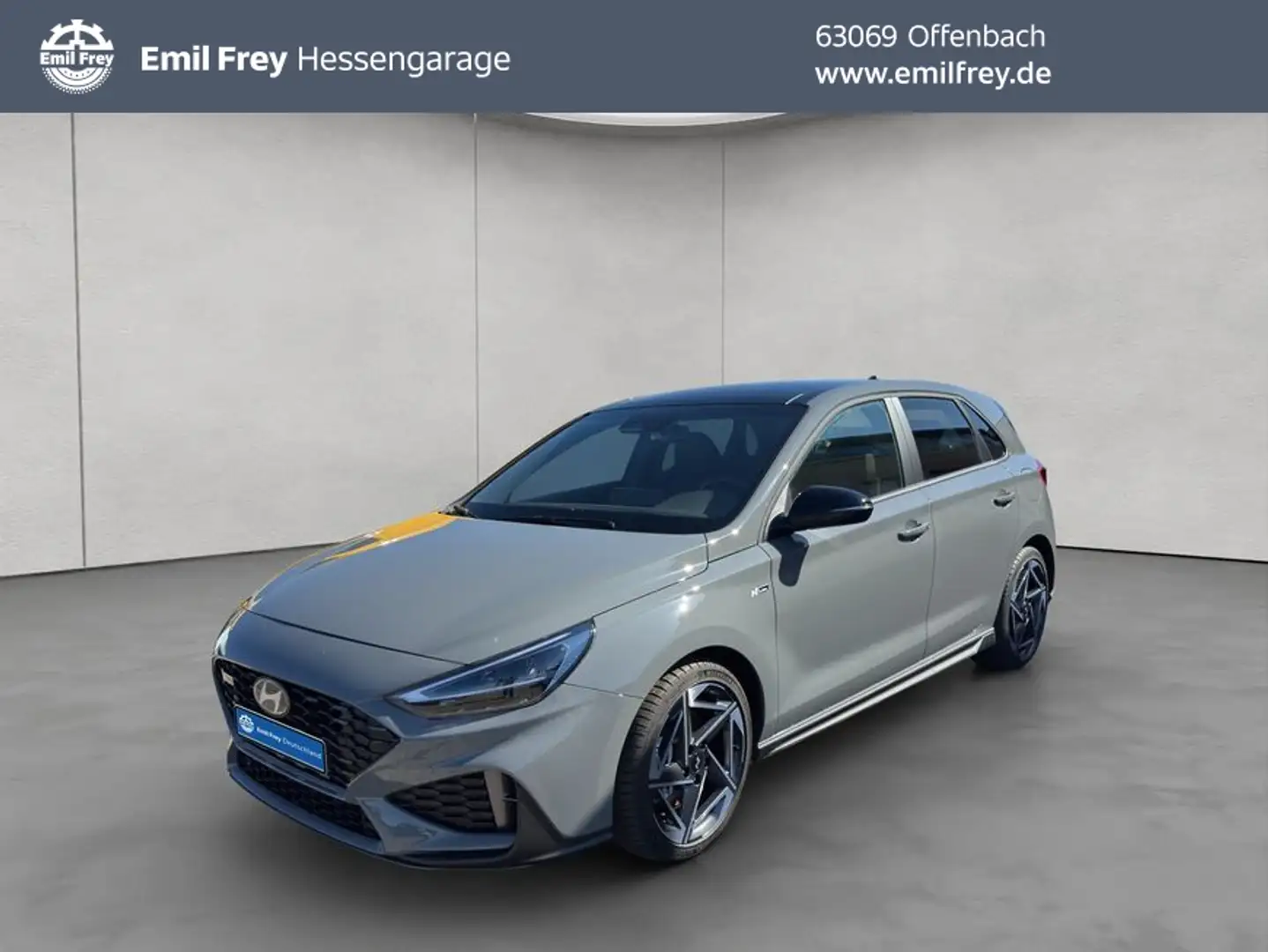Hyundai i30 1.5 T-GDI 48V-Hybrid N Line 103 kW, 5-türig Grau - 1