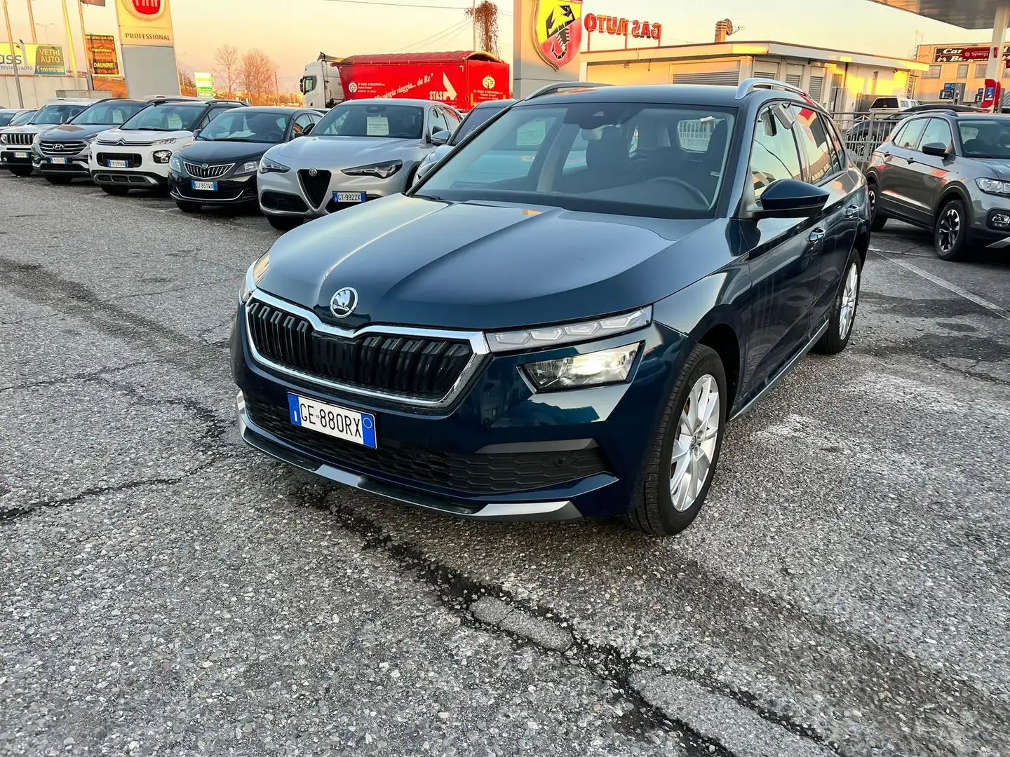 Skoda Kamiq 1.0 G-Tec Style Kék - 1