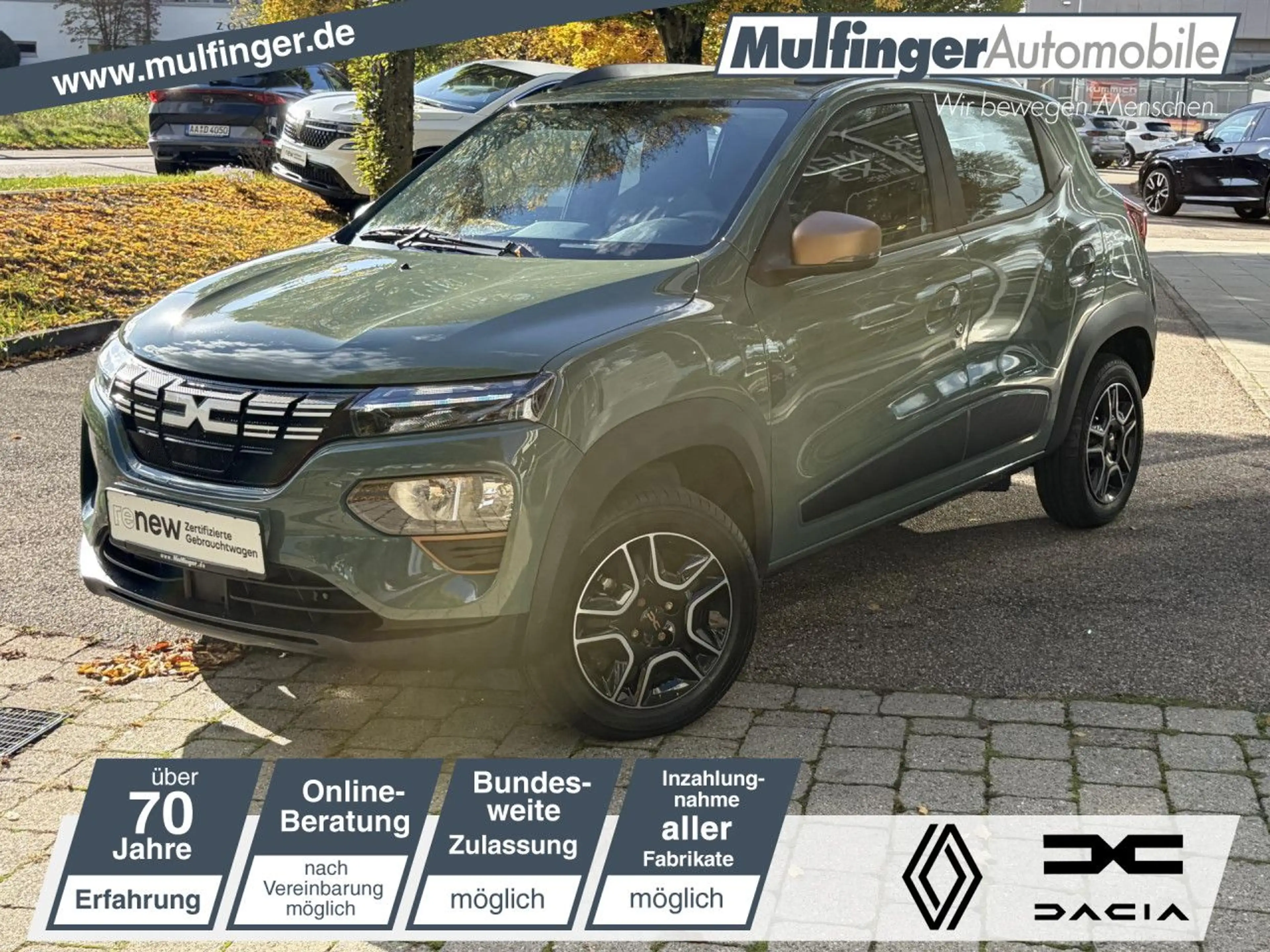 Dacia Spring Extreme ELECTRIC 65 CCS Kamera Navi Klima