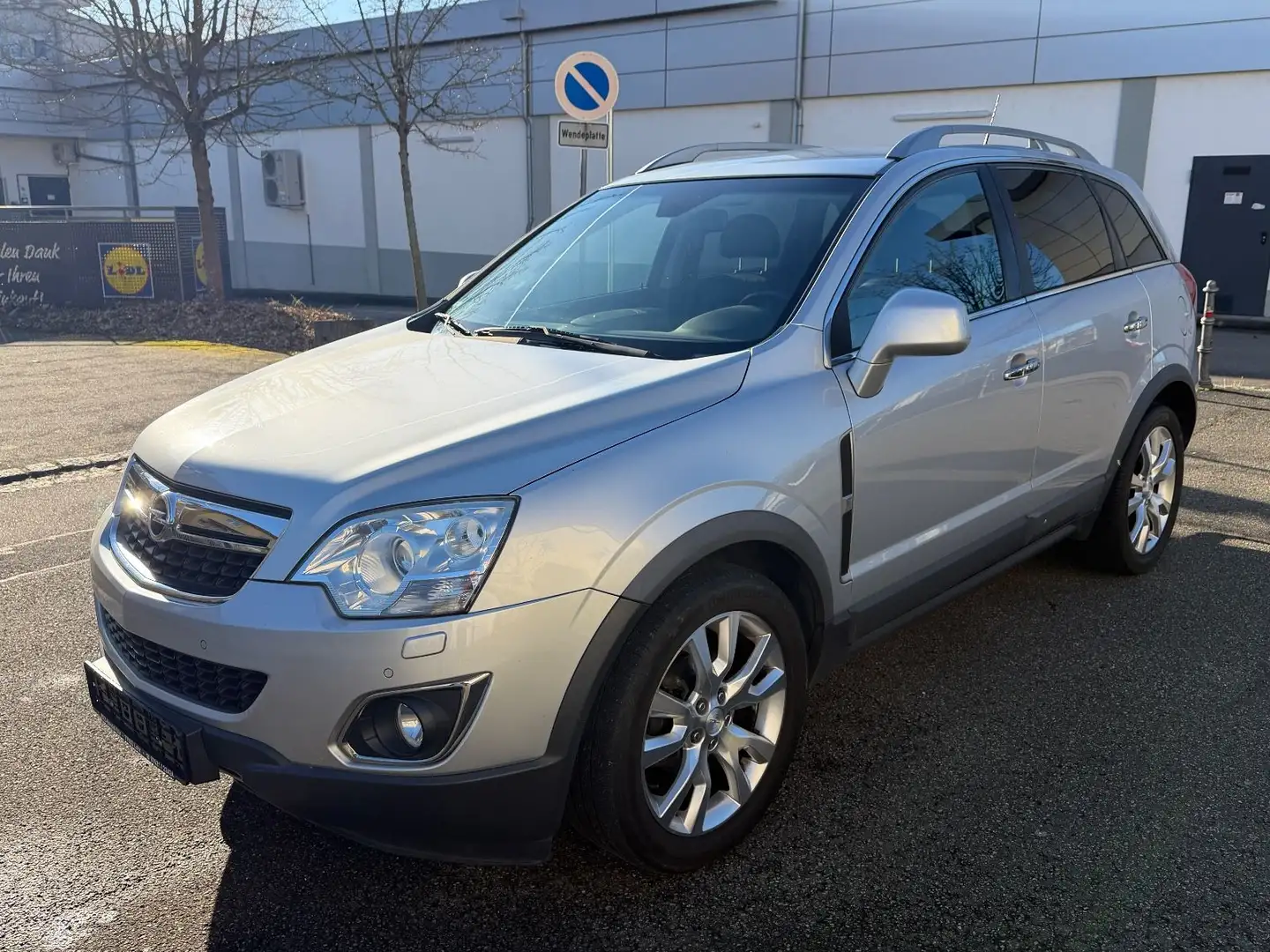 Opel Antara Cosmo 4x4 TÜV/NAVI/BI XENON/LEDER/SHZ/ Silber - 2