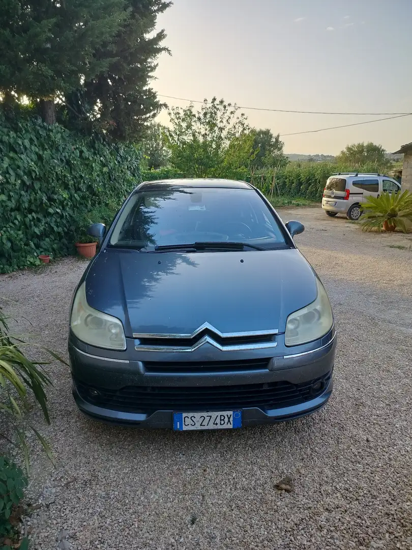 Citroen C4 C4 I 2004 Berlina 1.6 hdi 16v Vtr 110cv fap Grigio - 1