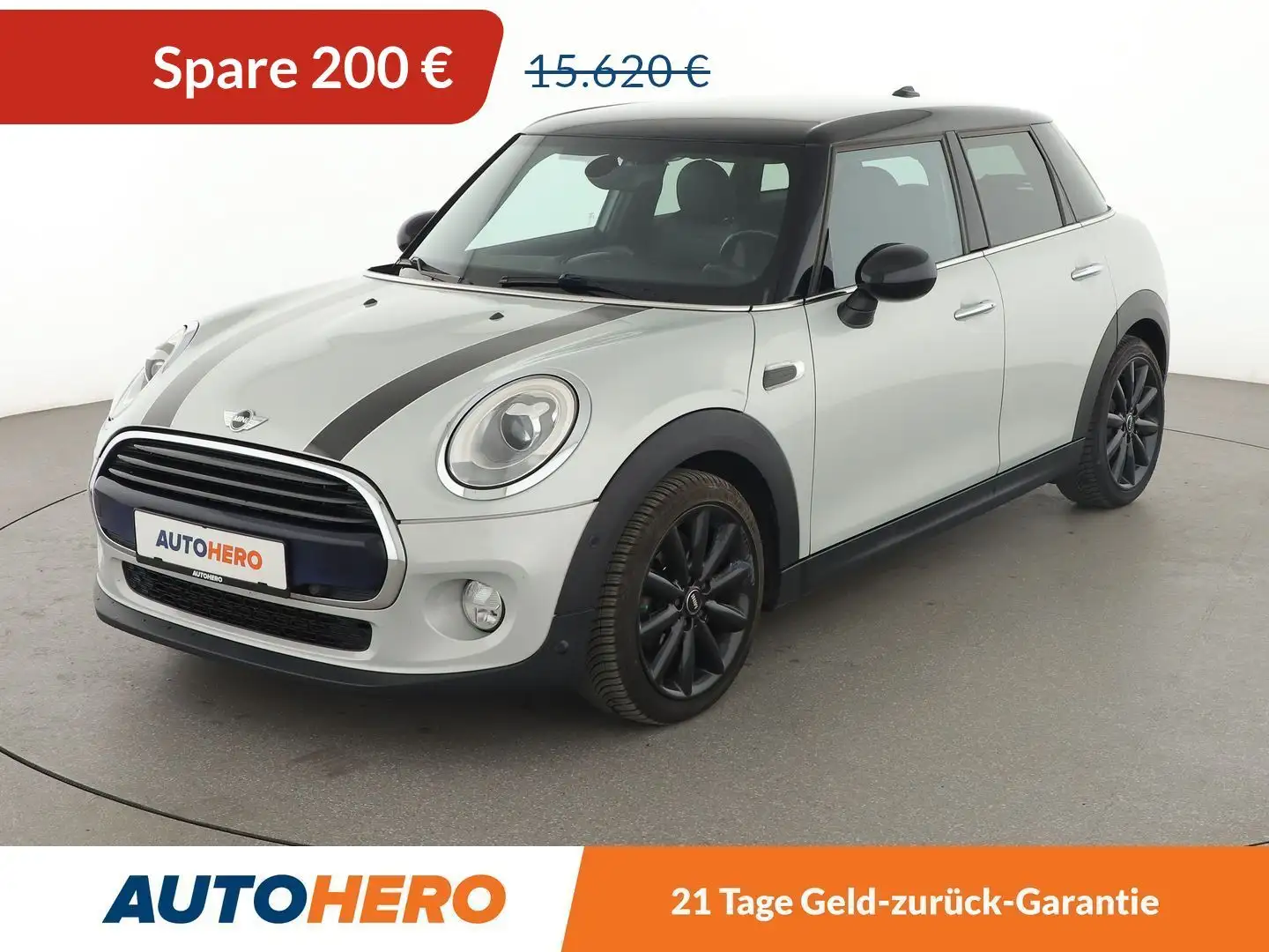 MINI Cooper Cooper Aut.*NAVI*LED*TEMPO*PDC*SHZ* Šedá - 1