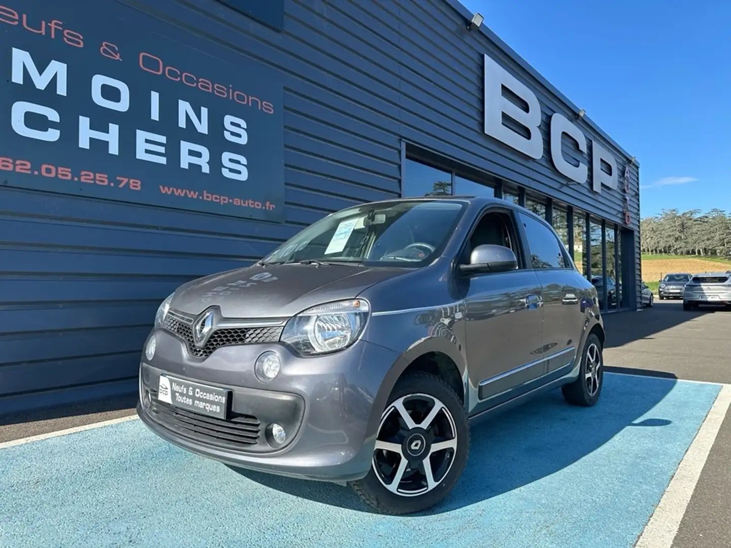Renault Twingo 0.9 TCE 90CH ENERGY INTENS EURO6C Gris - 1