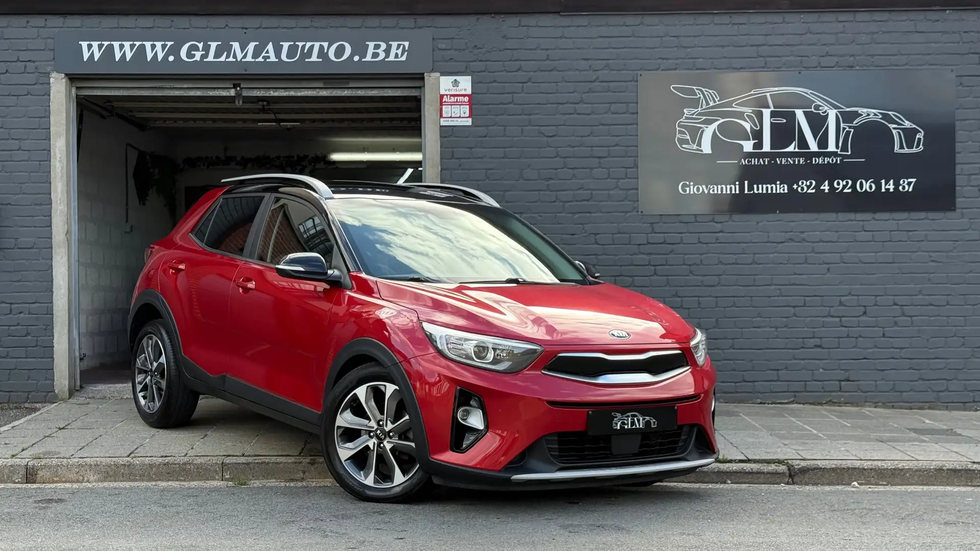 Kia Stonic Stonic 1.0 T Black Edition * GARANTIE 2027 * AUTO Rojo - 2