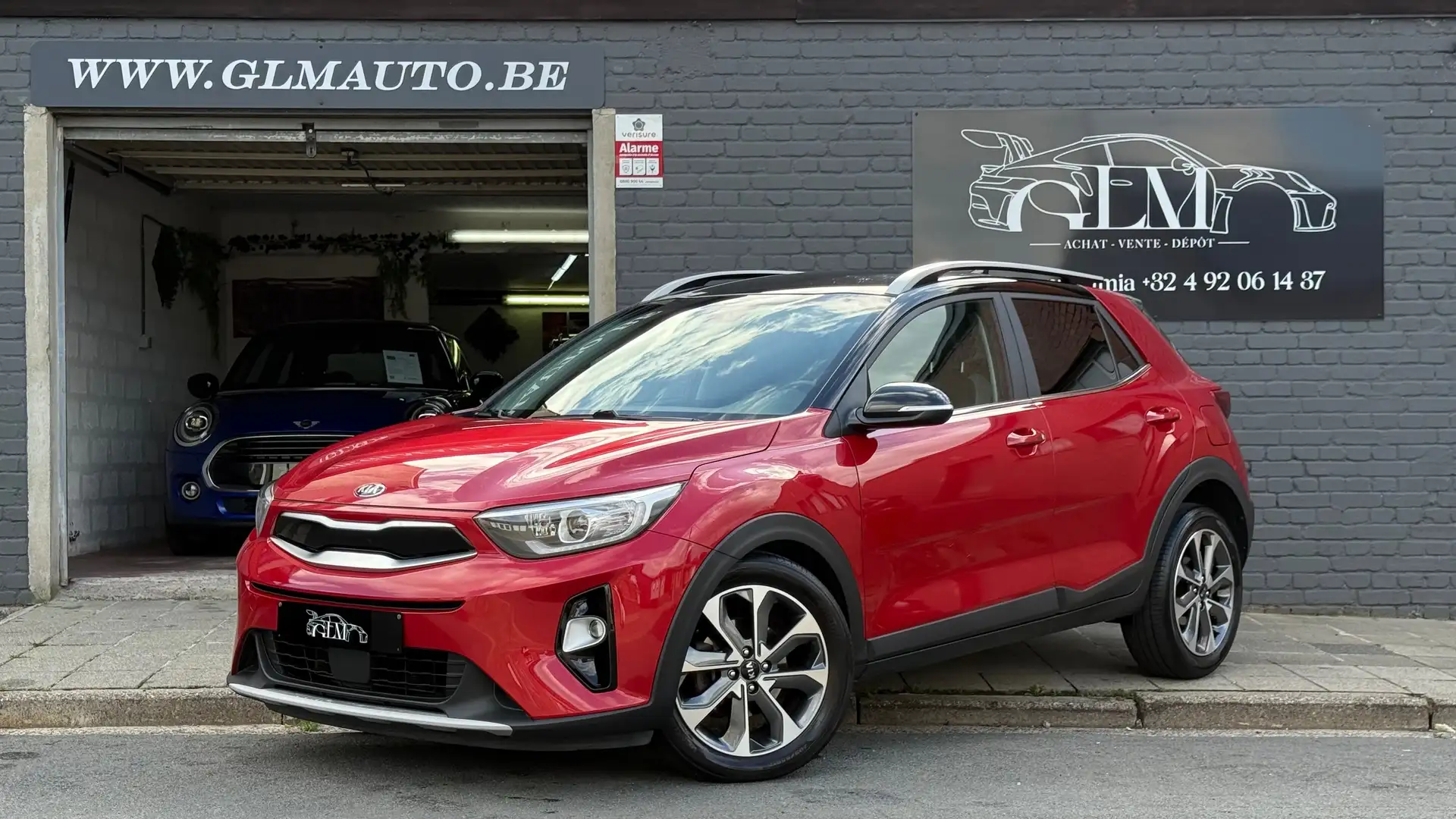 Kia Stonic Stonic 1.0 T Black Edition * GARANTIE 2027 * AUTO Rojo - 1