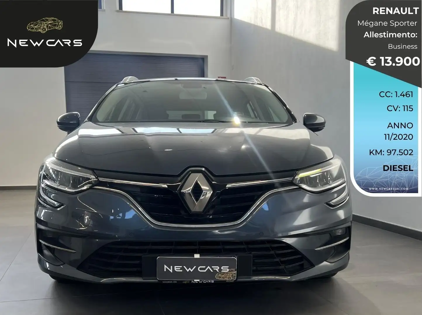 Renault Megane RENAULT Mégane Sporter EDC Business Grigio - 1