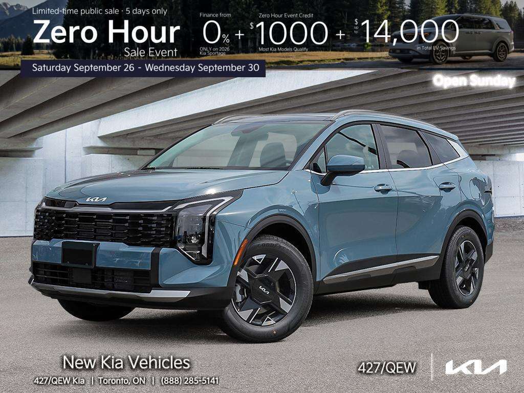 Blue 2026 Kia Sportage SUV / Crossover Front-Wheel Drive 8-Speed Automatic