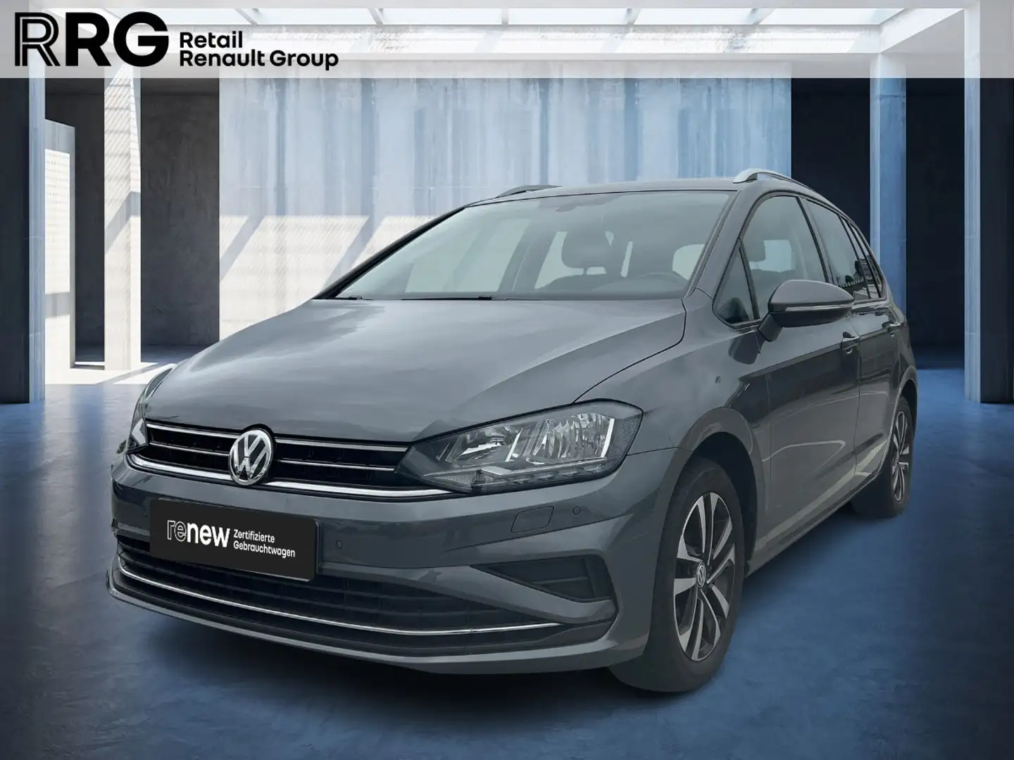 Volkswagen Golf Sportsvan 1.5 TSI DSG SHZ PDC KLIMA Grijs - 1