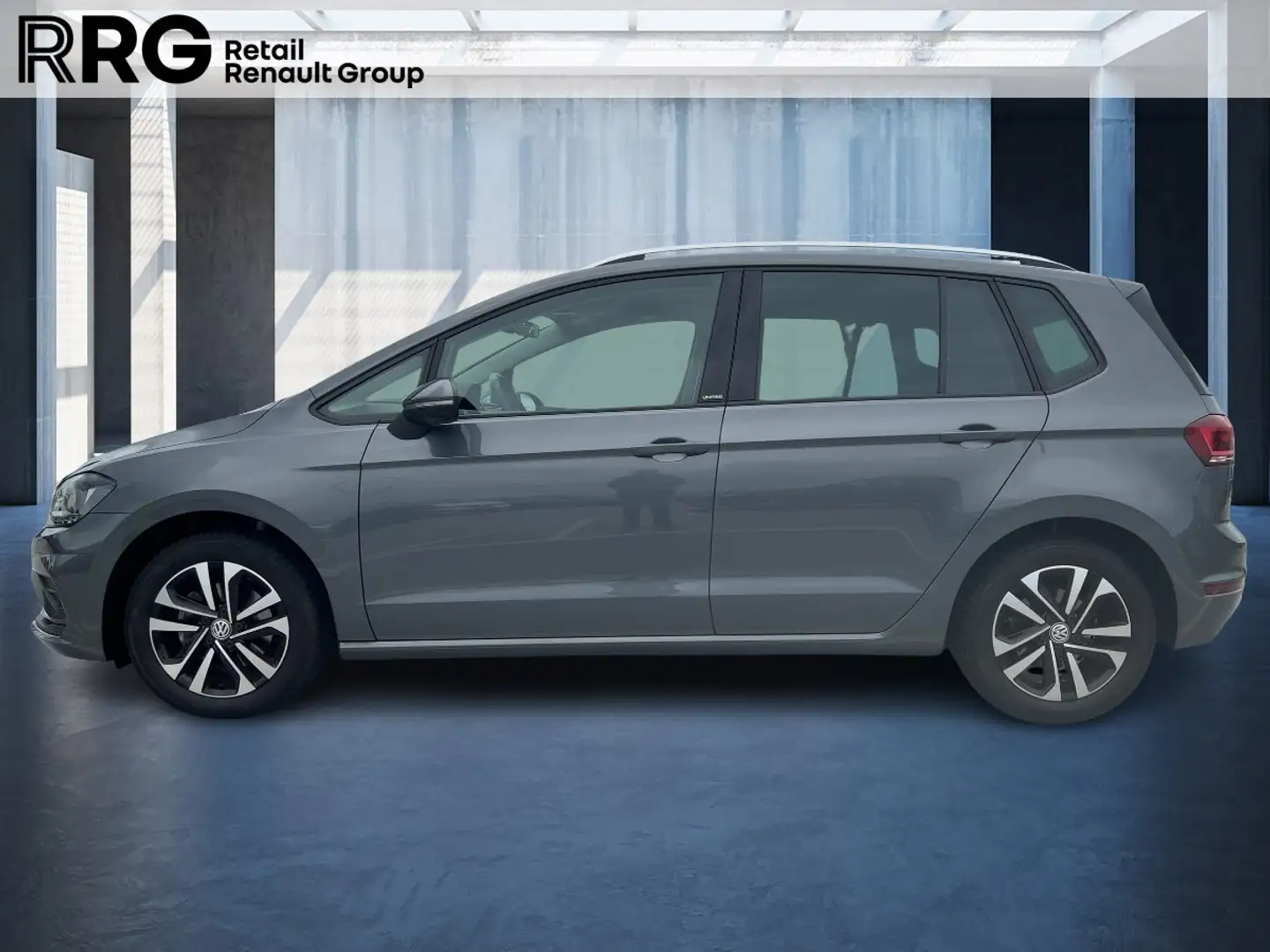 Volkswagen Golf Sportsvan 1.5 TSI DSG SHZ PDC KLIMA Grijs - 2