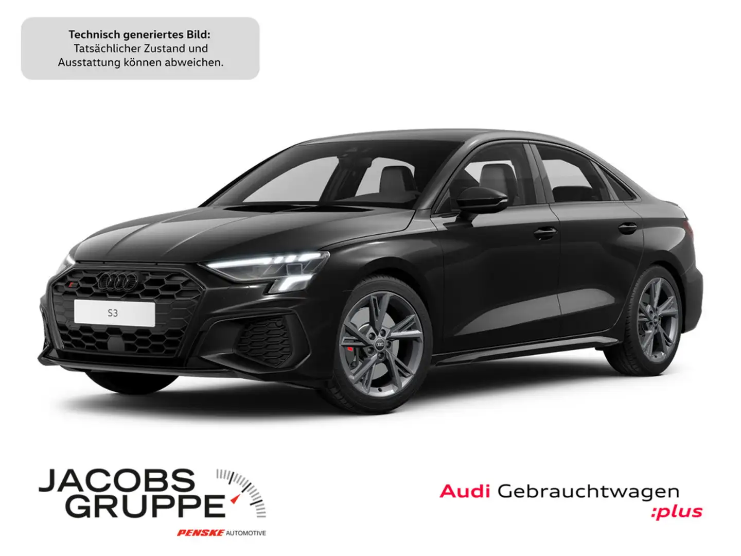 Audi S3 Limo 2.0 TFSI quattro B&O*LED*R-Kamera * Schwarz - 1