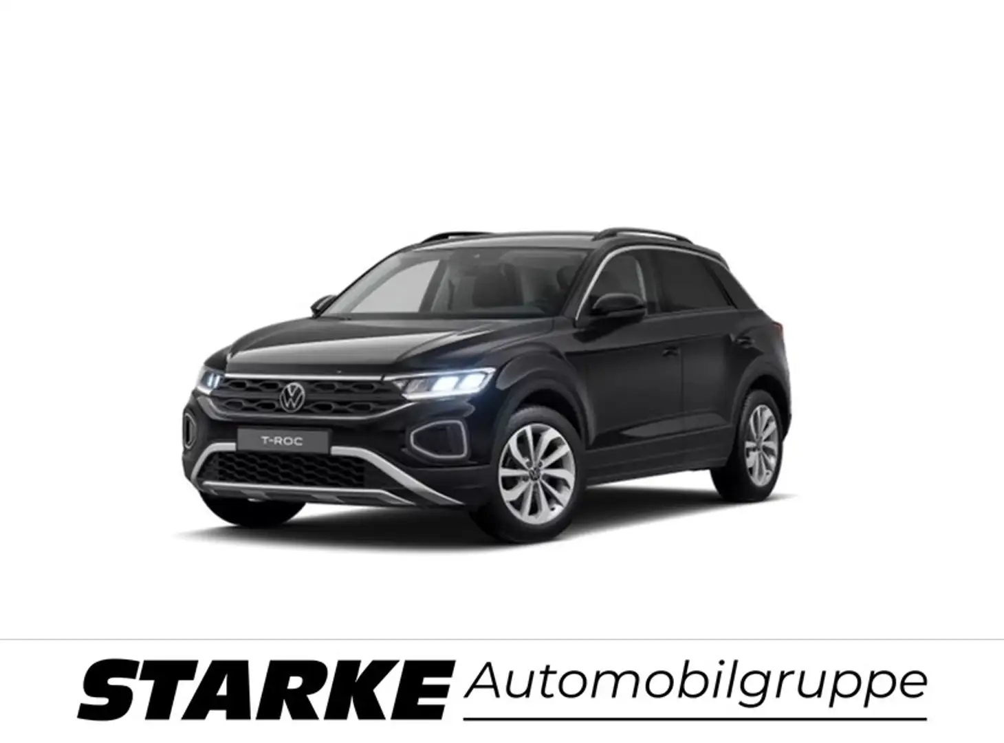 Volkswagen T-Roc 1.5 TSI DSG Life Schwarz - 1