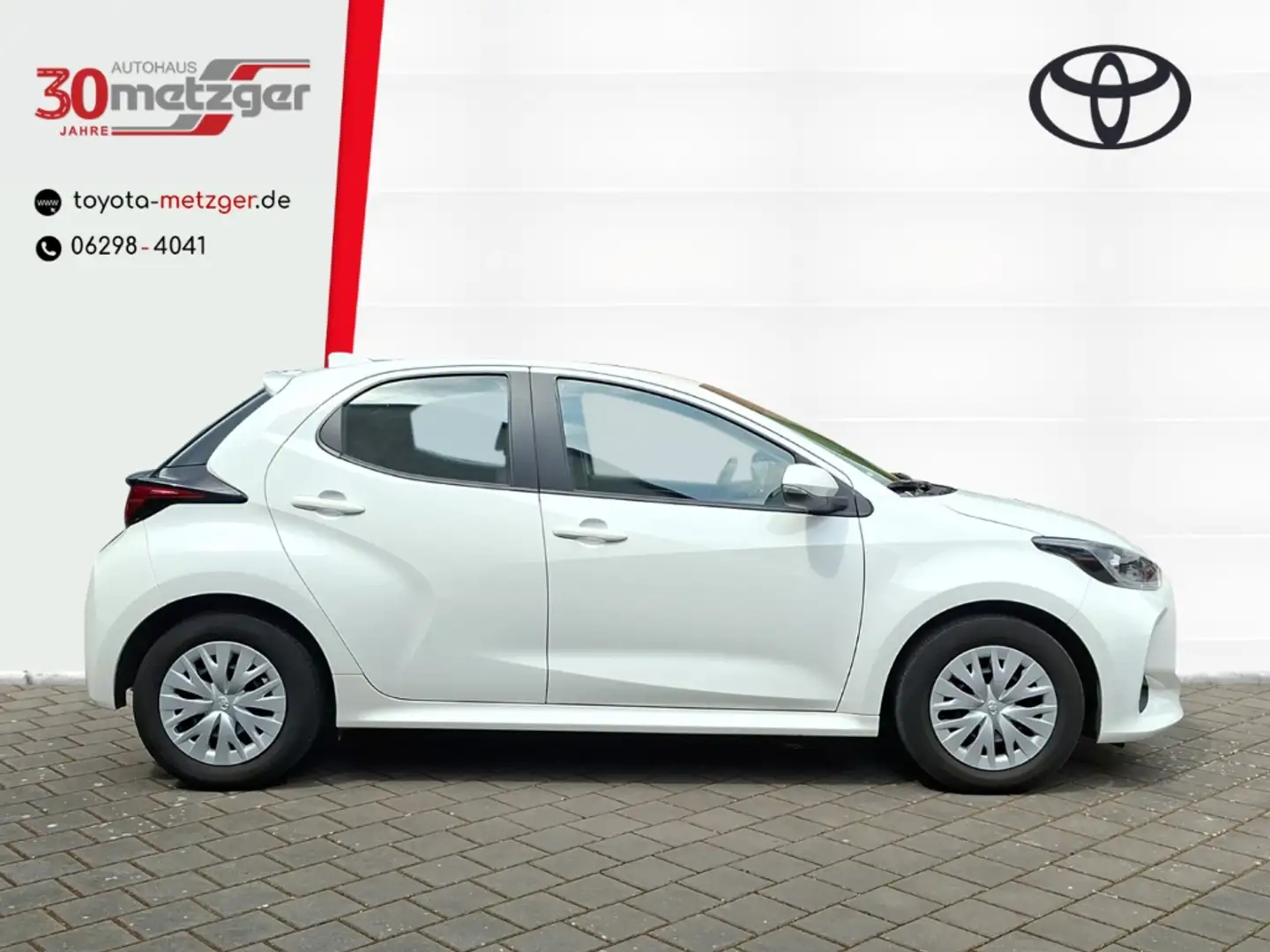 Toyota Yaris 1.0 Comfort +Klima +Apple CarPlay +Android Auto +S Blanc - 2
