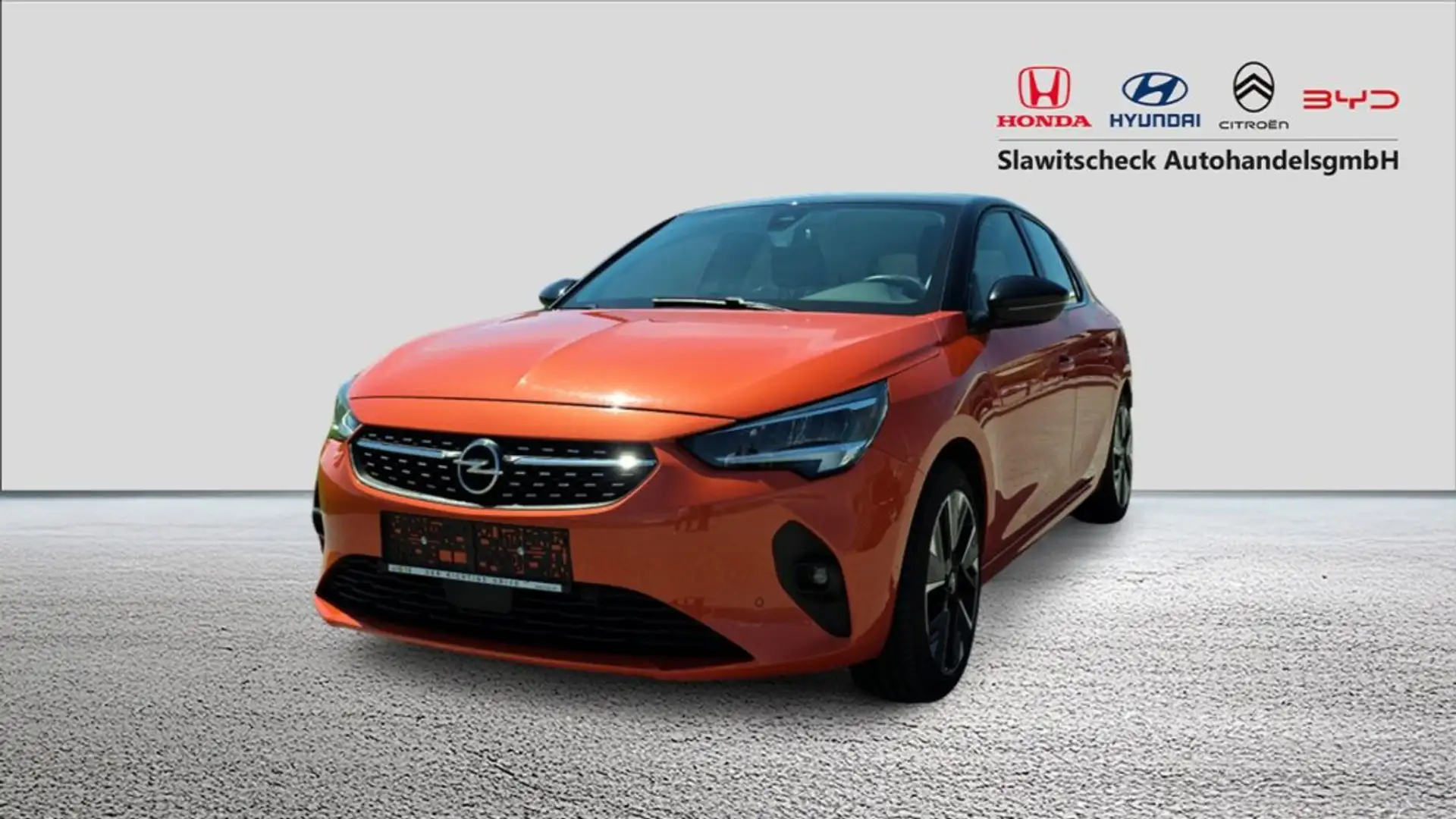 Opel Corsa-e 50kWh e-Elegance Orange - 1
