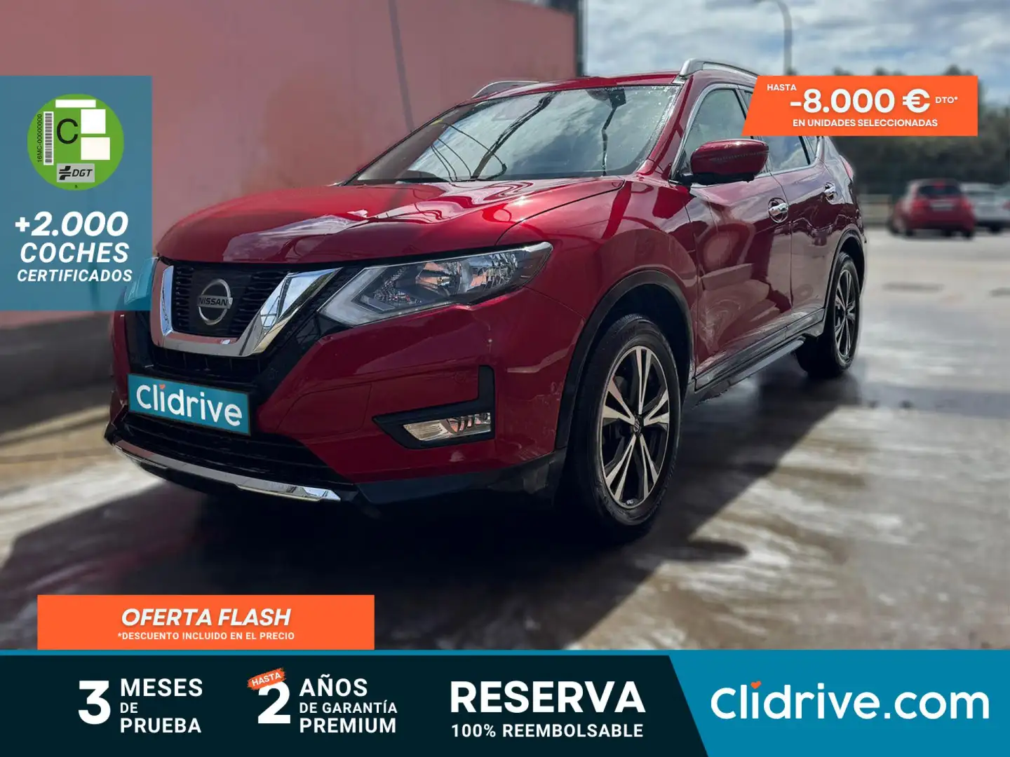 Nissan X-Trail 1.6 DIG-T N-Connecta 4x2 Rojo - 1