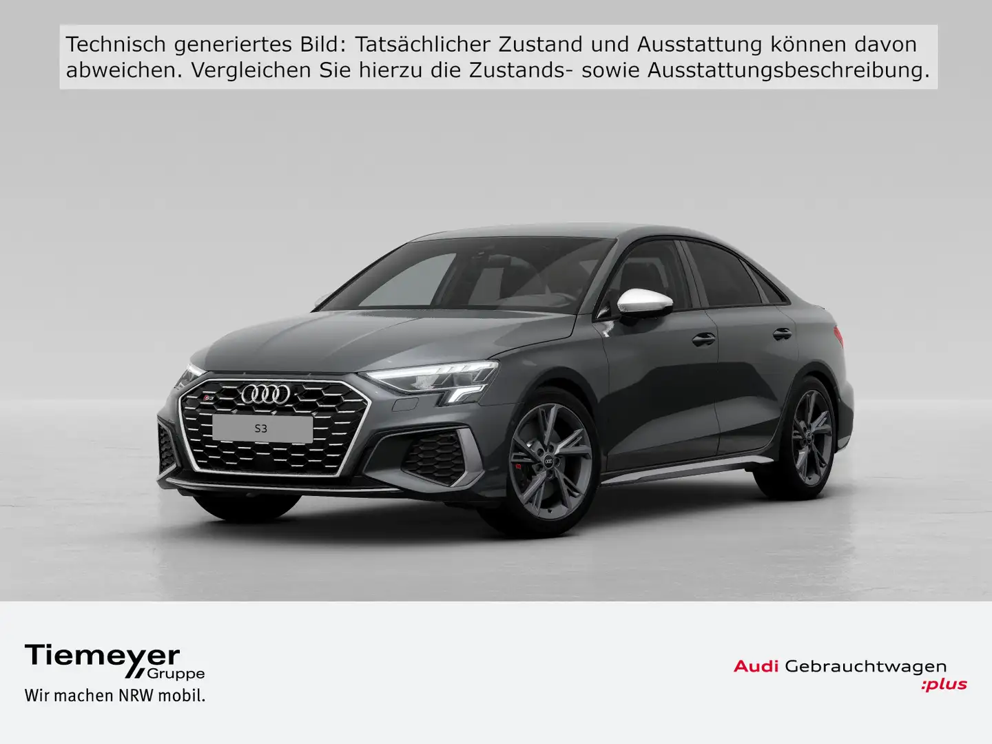 Audi S3 TFSI Q NAVI+ LED CLIMATRONIC GRA Grigio - 1