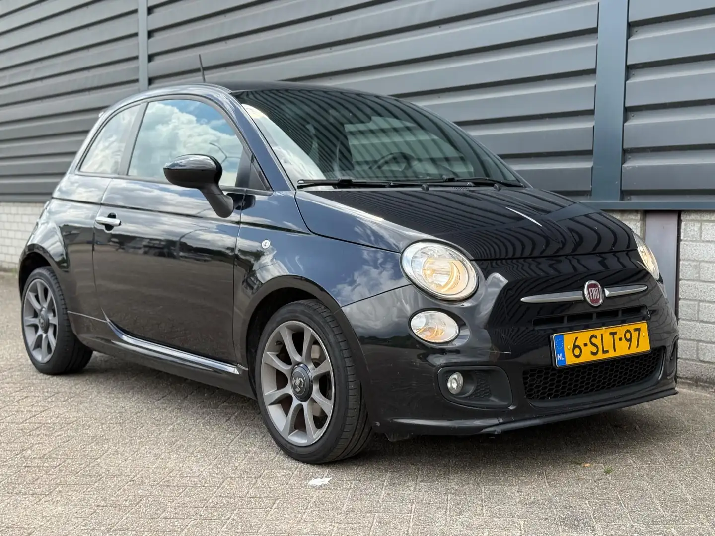 Fiat 500 0.9 TwinAir 500S Sport competizione velgen NAP!! Noir - 2