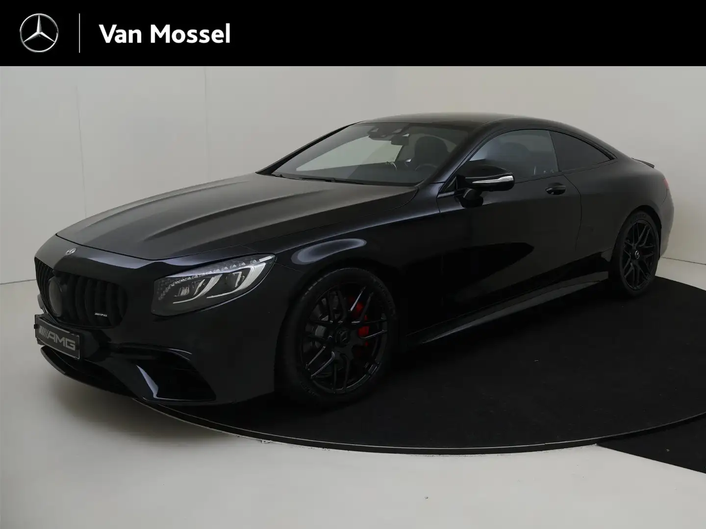 Mercedes-Benz S 63 AMG Coupé 4MATIC+ Premium Plus /Panoramadak /Rijassist Schwarz - 1