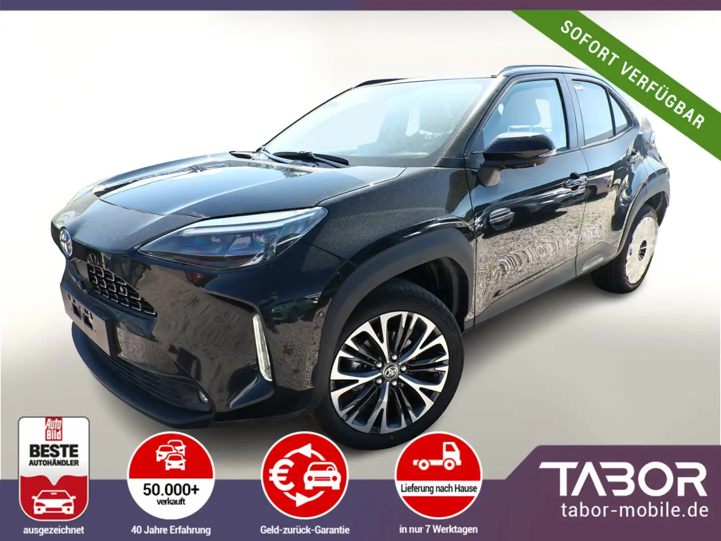 Toyota Yaris Cross 1.5 Hybrid 116 4x4 Nav eHk Matrix Schwarz - 1