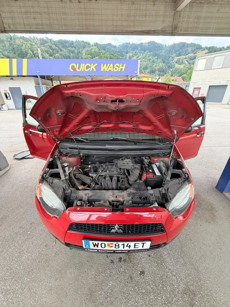 Mitsubishi Colt Colt 5dr 1,1 MPI Austria Edition Austria Edition Rot - 2
