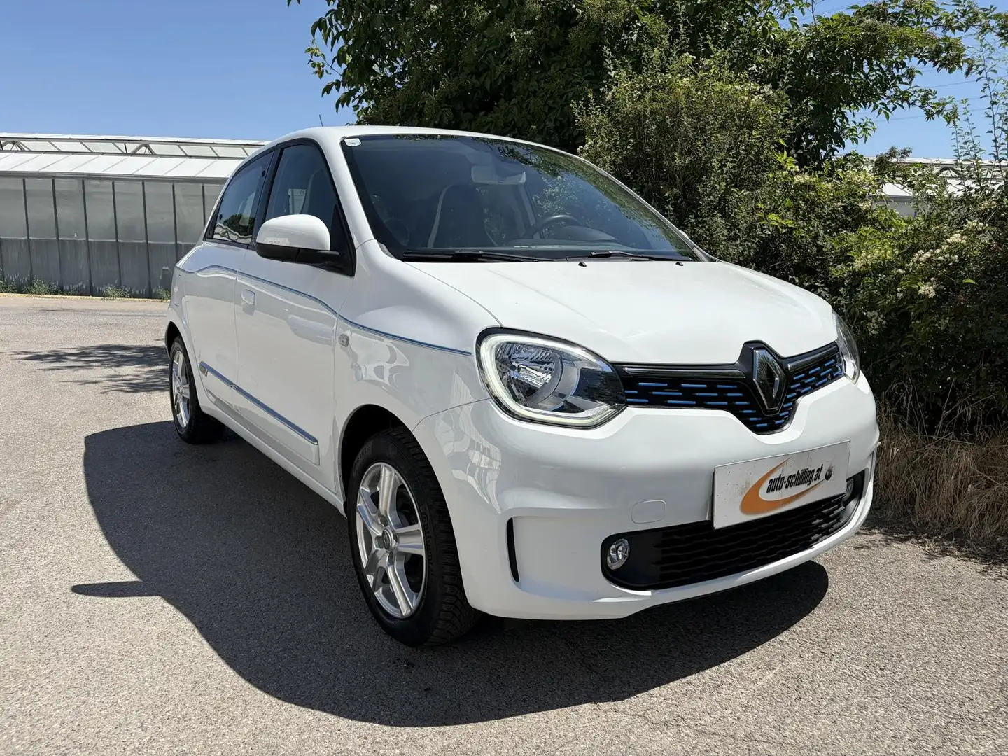 Renault Twingo Intens Electric 1.Besitz Klimaautomatik Szhzg LED Weiß - 1