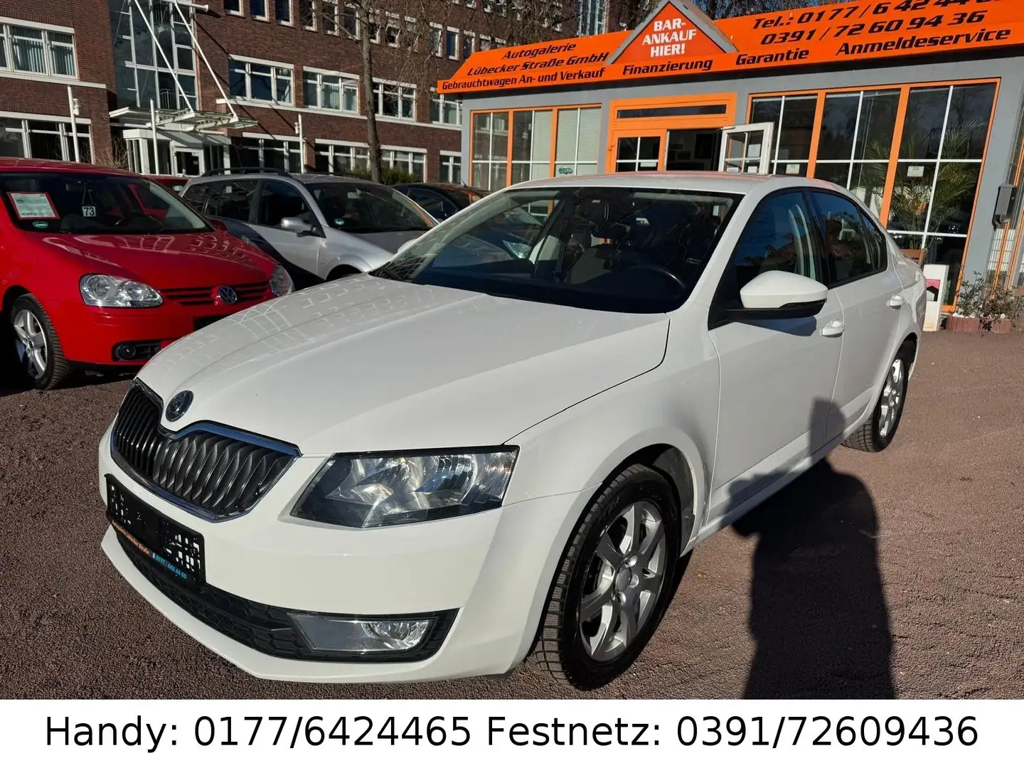 Skoda Octavia 2.0 TDI NAVI/KLIMA/4xel.FH/8xALUFELGEN Weiß - 1