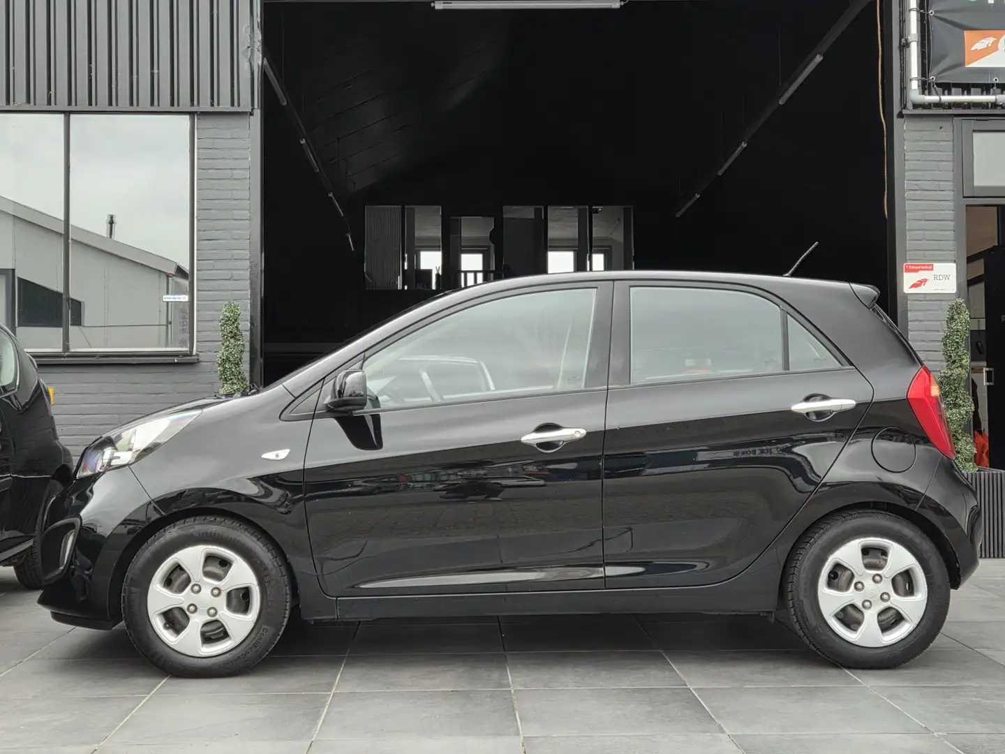 Kia Picanto 1.0 CVVT Comfort Pack|5 Deuren|Airco|Elek.ramen Zwart - 2