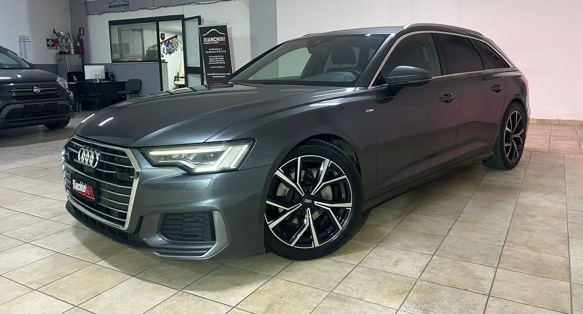Audi A6 Avant 40 2.0 tdi mhev S-Line  Plus s-tronic Grigio - 1