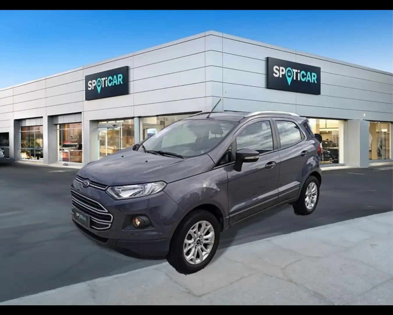 Ford EcoSport 2014 1.5 tdci Plus 95cv E6 Grijs - 1