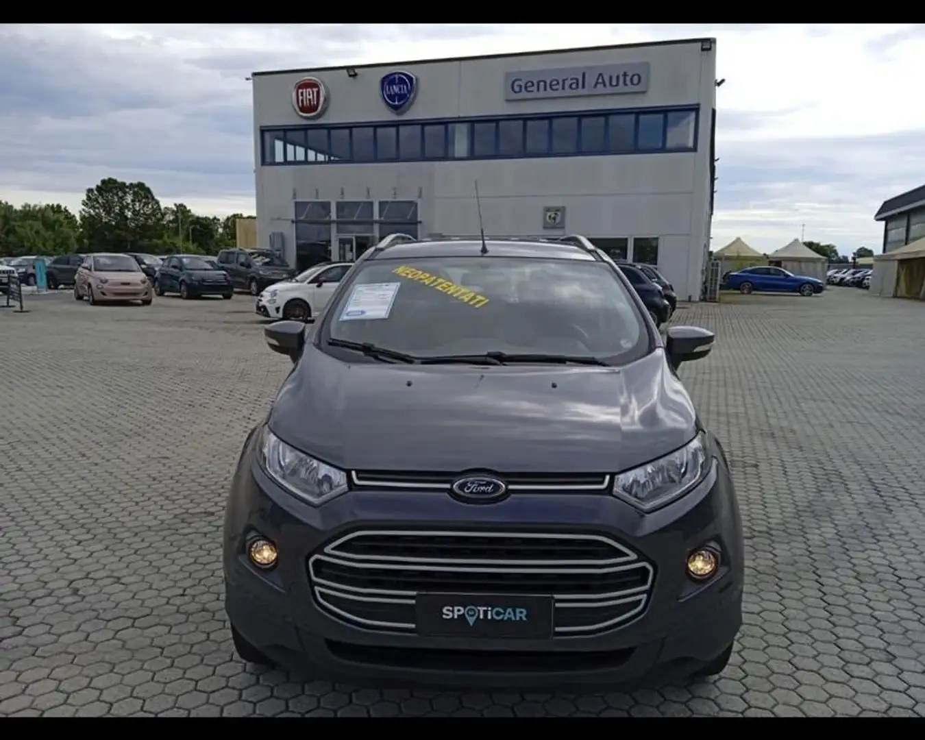 Ford EcoSport 2014 1.5 tdci Plus 95cv E6 Сірий - 2