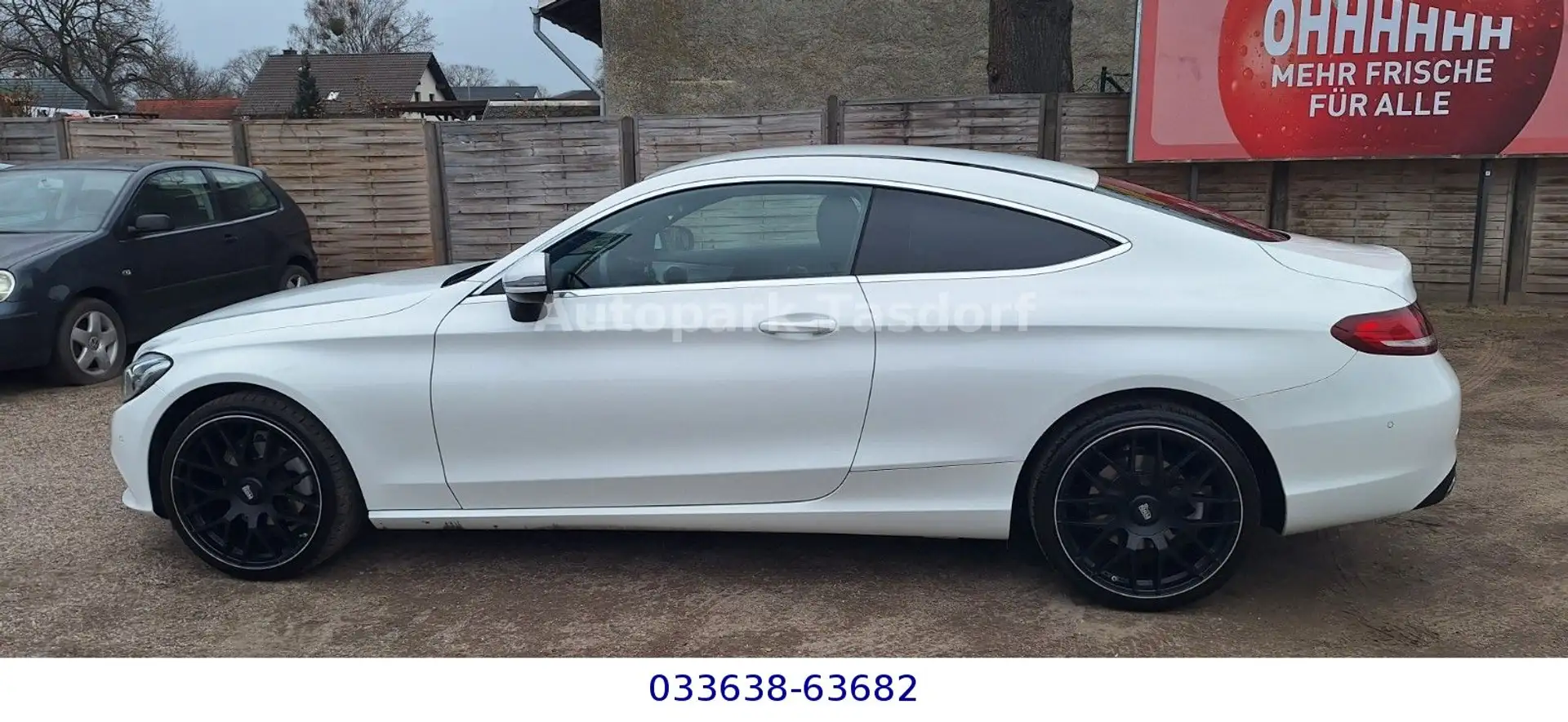 Mercedes-Benz C 180 Coupe C 180/2 Hand/Tüv NEU/Automatik Weiß - 2