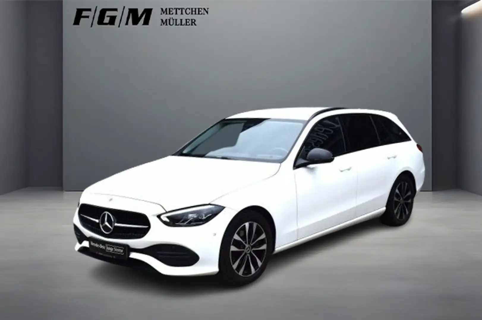Mercedes-Benz C 200 T d Avantgarde +MBUX+LED+AHK+Navi+Night Blanc - 1