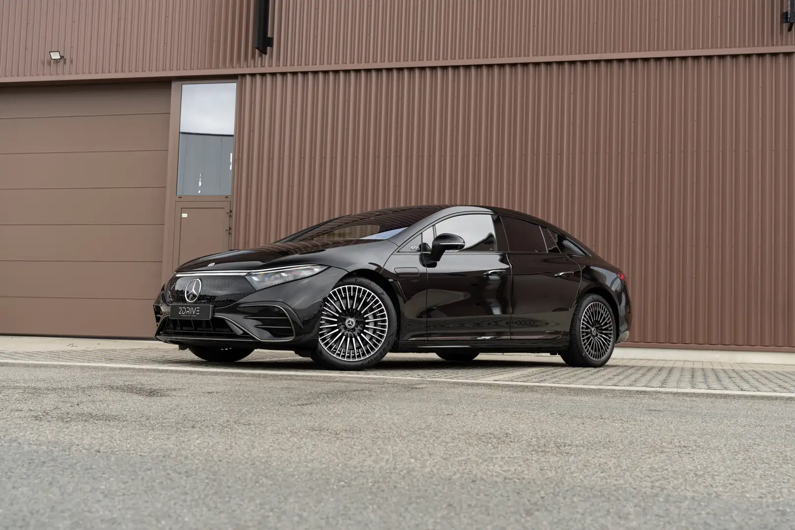 Mercedes-Benz EQS EQS 450+ AMG Line | + 700 km | Full option Zwart - 2