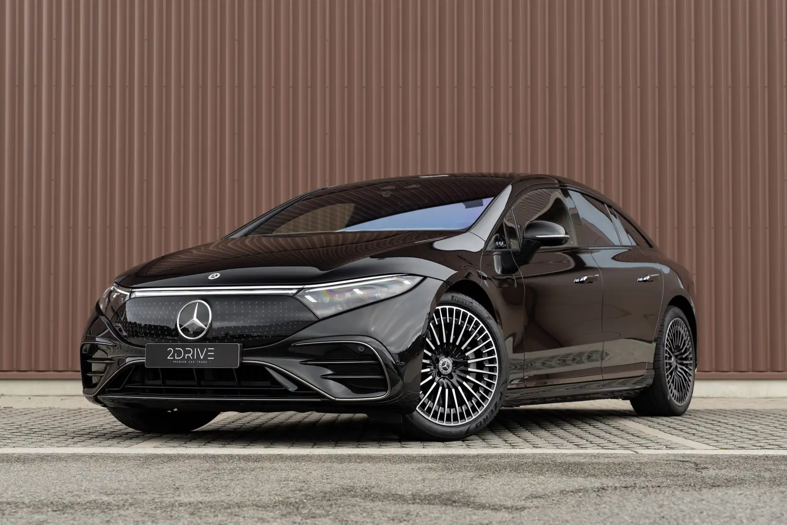 Mercedes-Benz EQS EQS 450+ AMG Line | + 700 km | Full option Zwart - 1