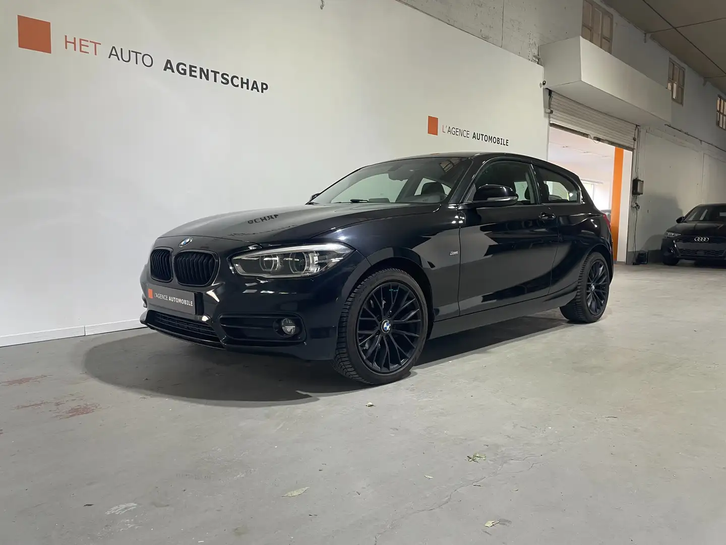 BMW 116 garantie 12 mois Чорний - 2