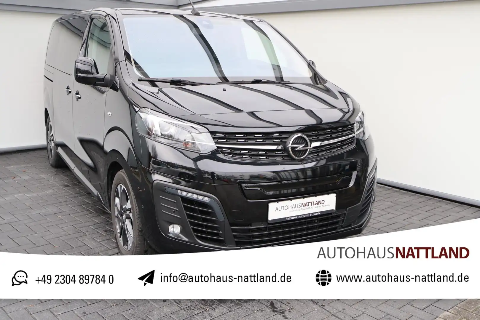 Opel Zafira Life -e Elegance RFK Pano Navi DAB Leder Schwarz - 1