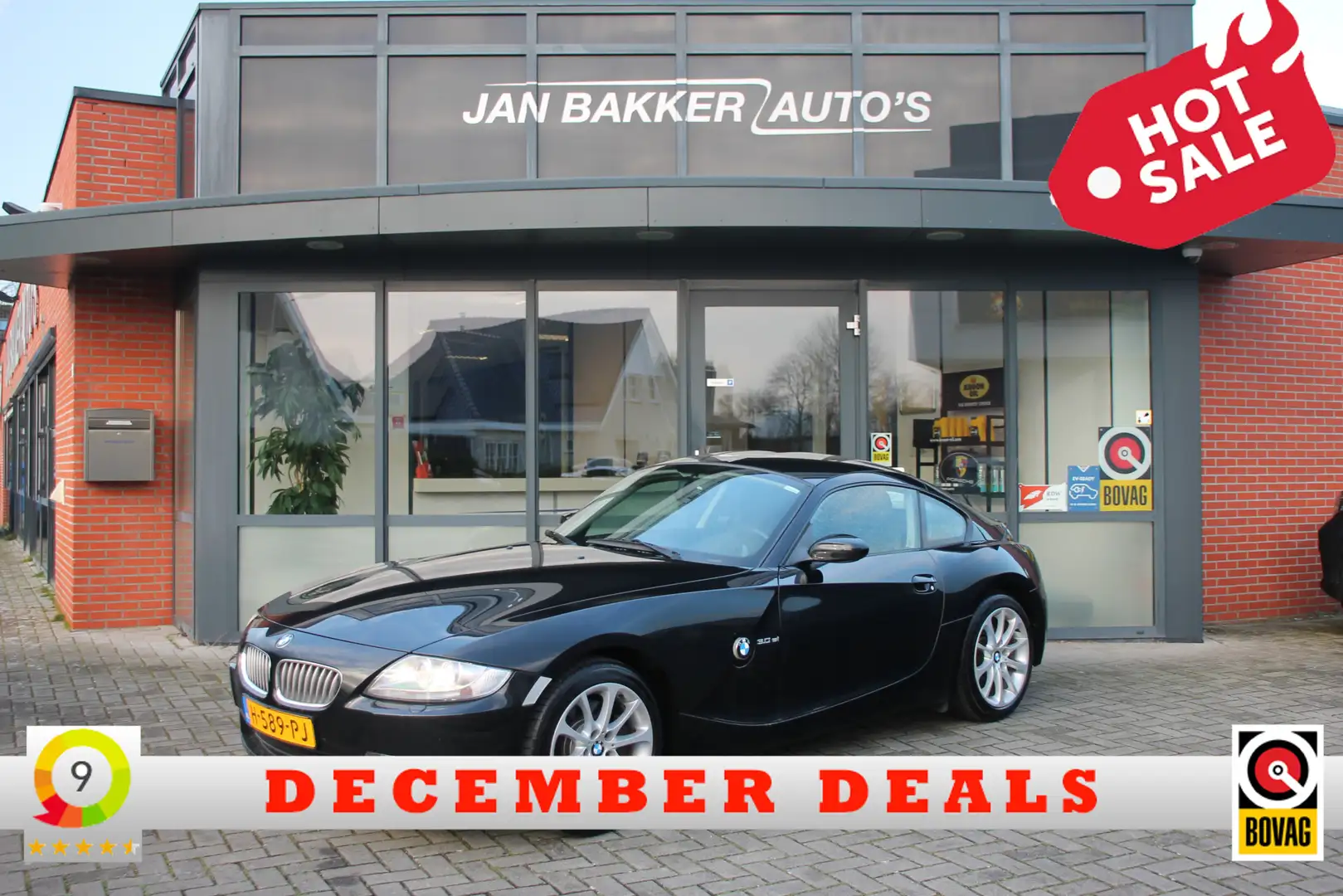 BMW Z4 Coupé 3.0si Executive ✅ Memory ✅ stoelverwarming ✅ Zwart - 1