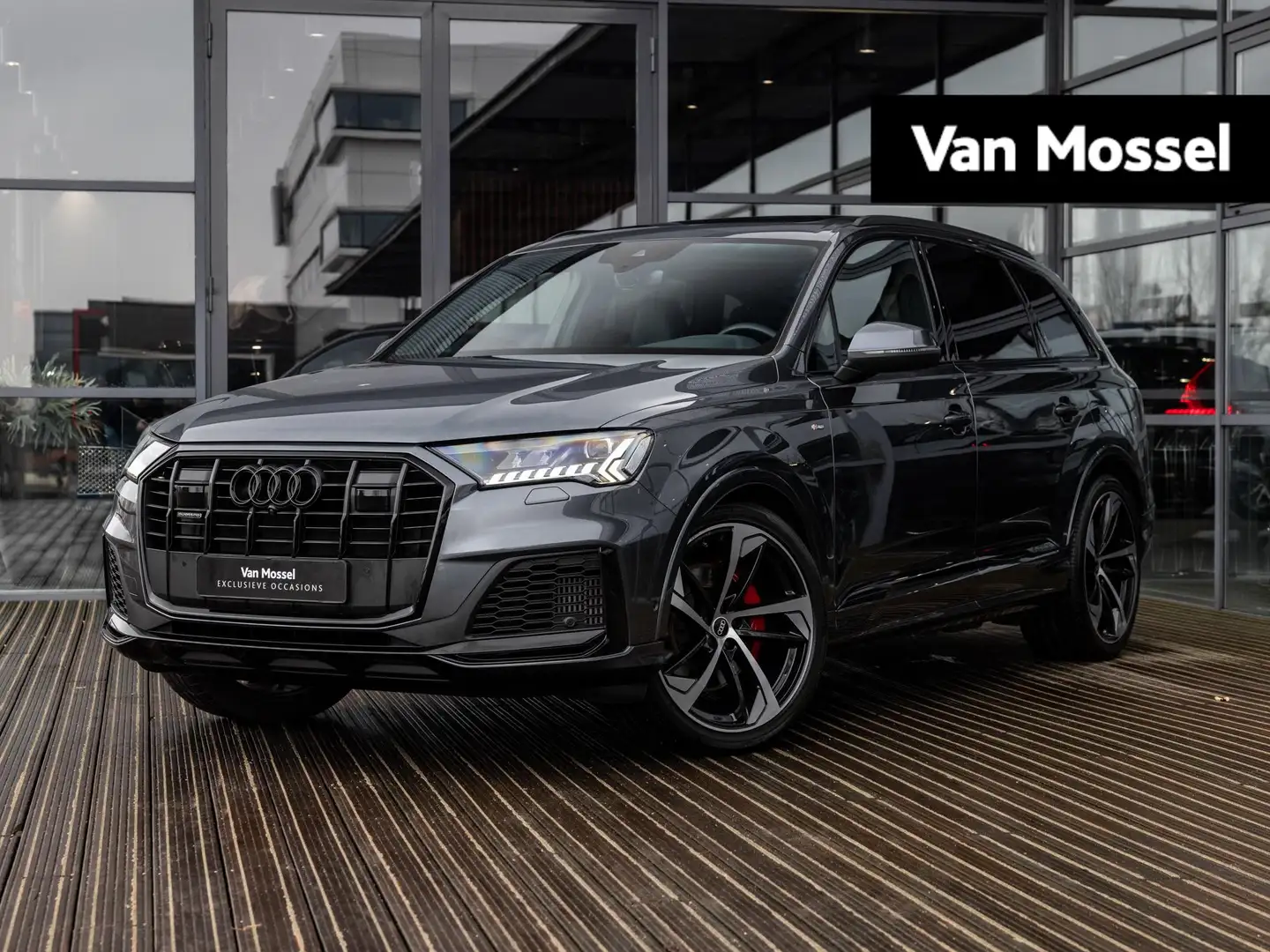 Audi Q7 55 TFSI quattro Pro Line S 7p | BANG & OLUFSEN | S Gris - 1