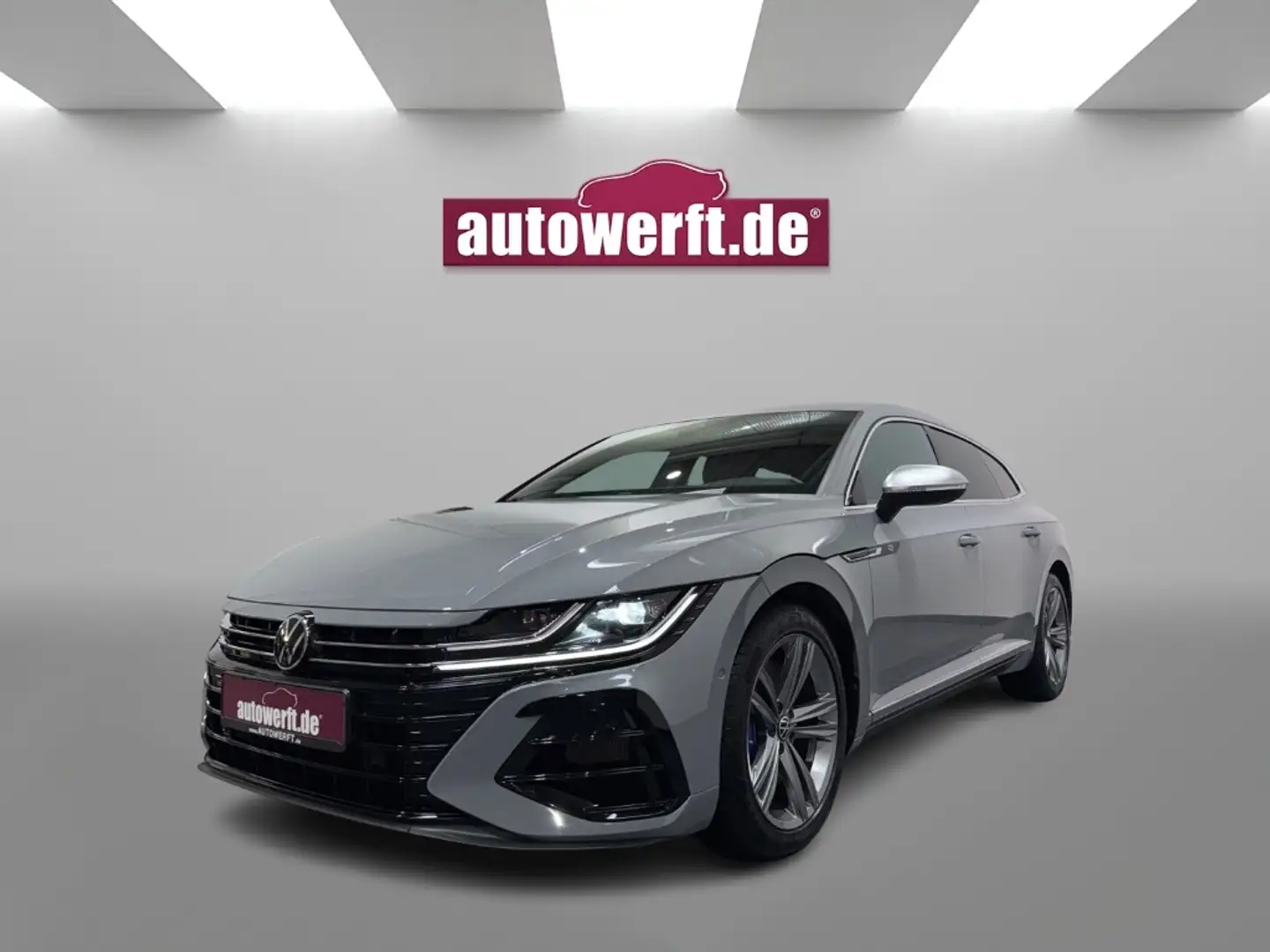 Volkswagen Arteon R 2.0 TSI 4M DSG SB AHK 360 CAM NAVI KEYLESS ACC Grau - 1