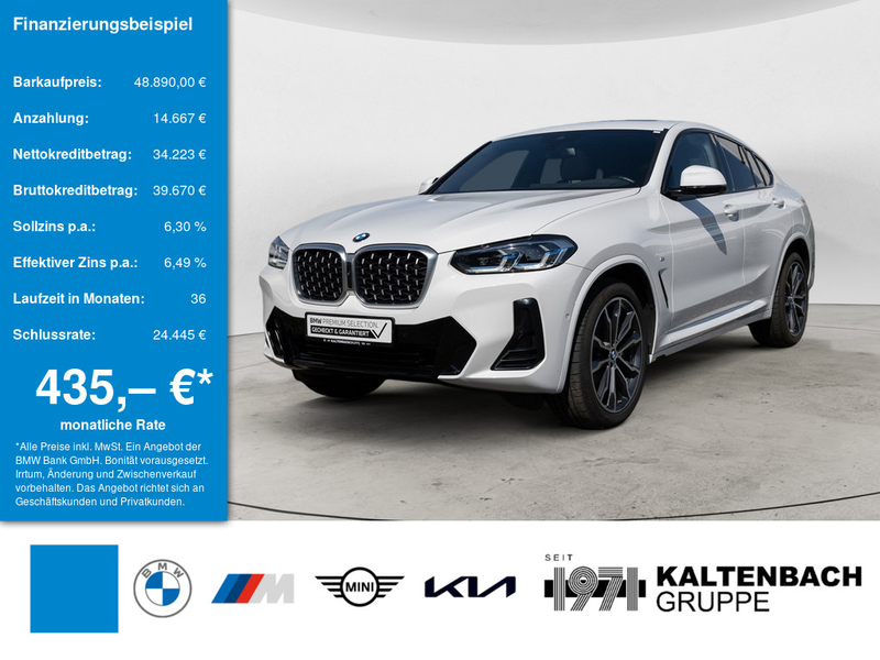 BMW X4 xDrive30d M-Sport FACEL. PANO HUD 360° LED