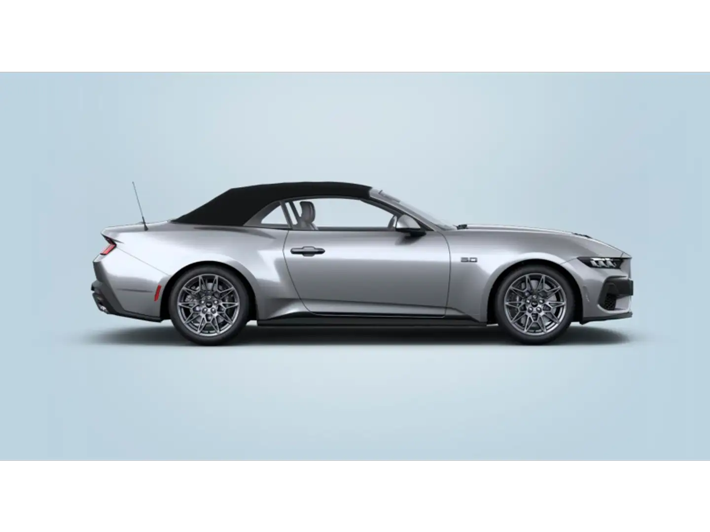 Ford Mustang GT Gris - 2