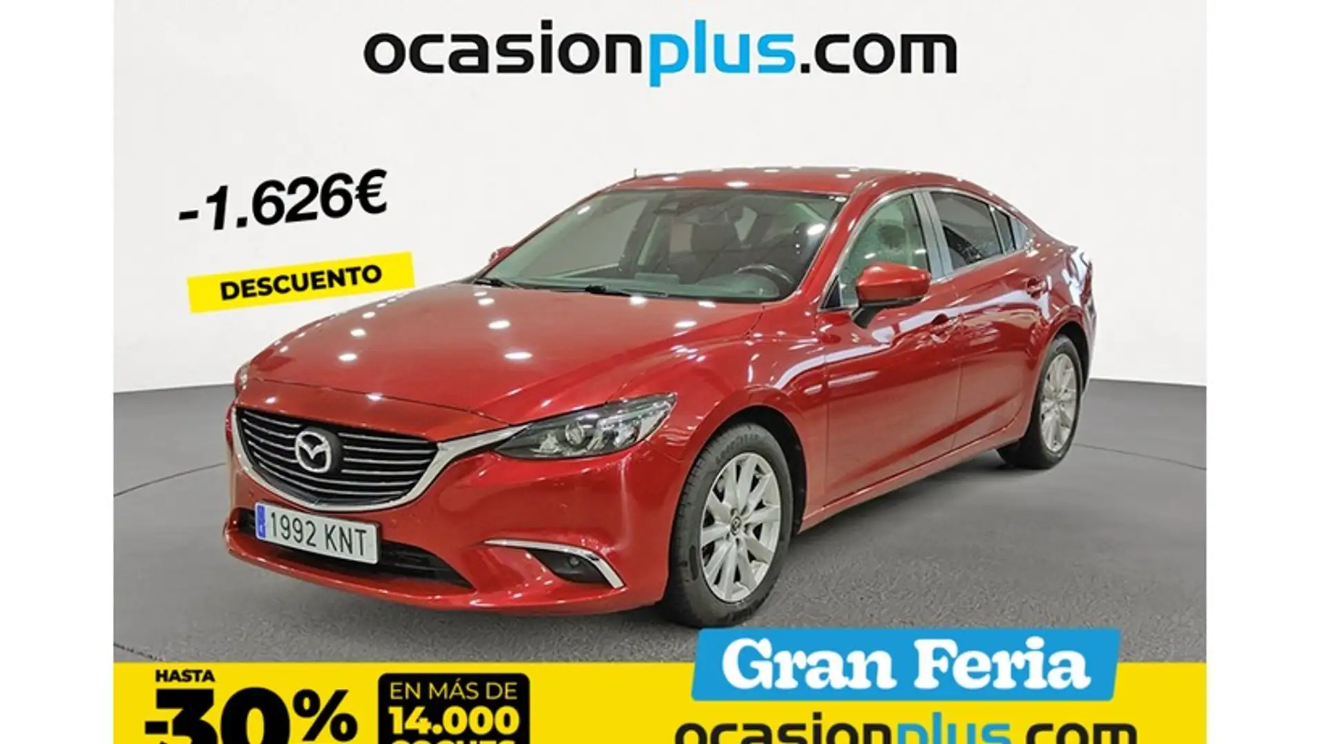 Mazda 6 2.2DE Style (Navi) 110kW Rojo - 1