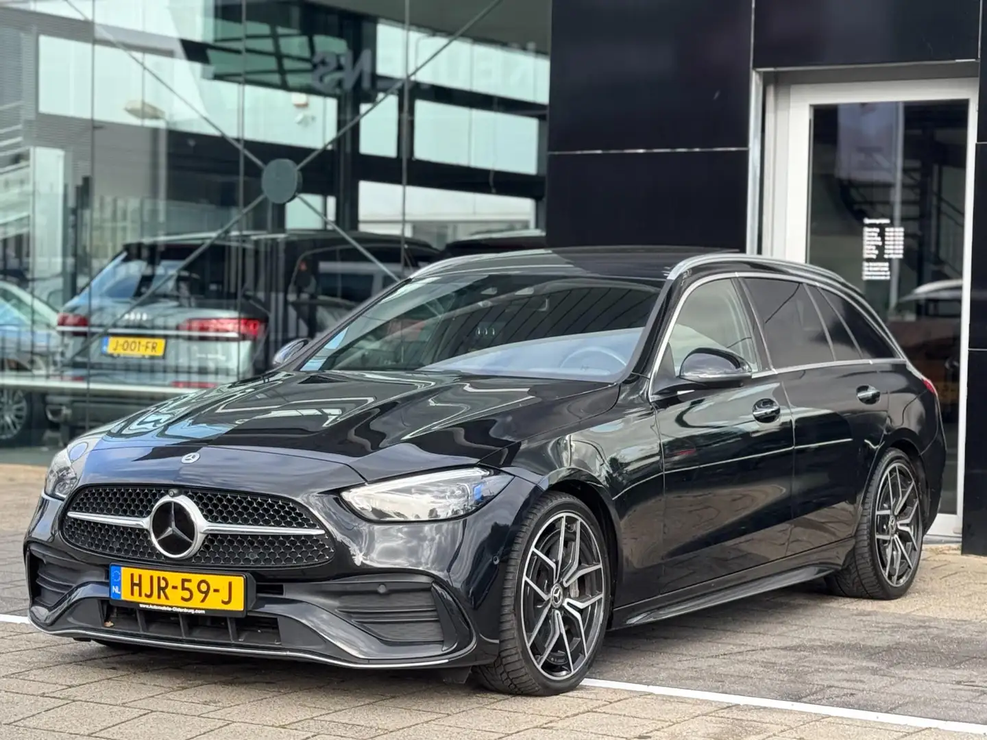 Mercedes-Benz C 220 Estate d AMG Line Zwart - 2
