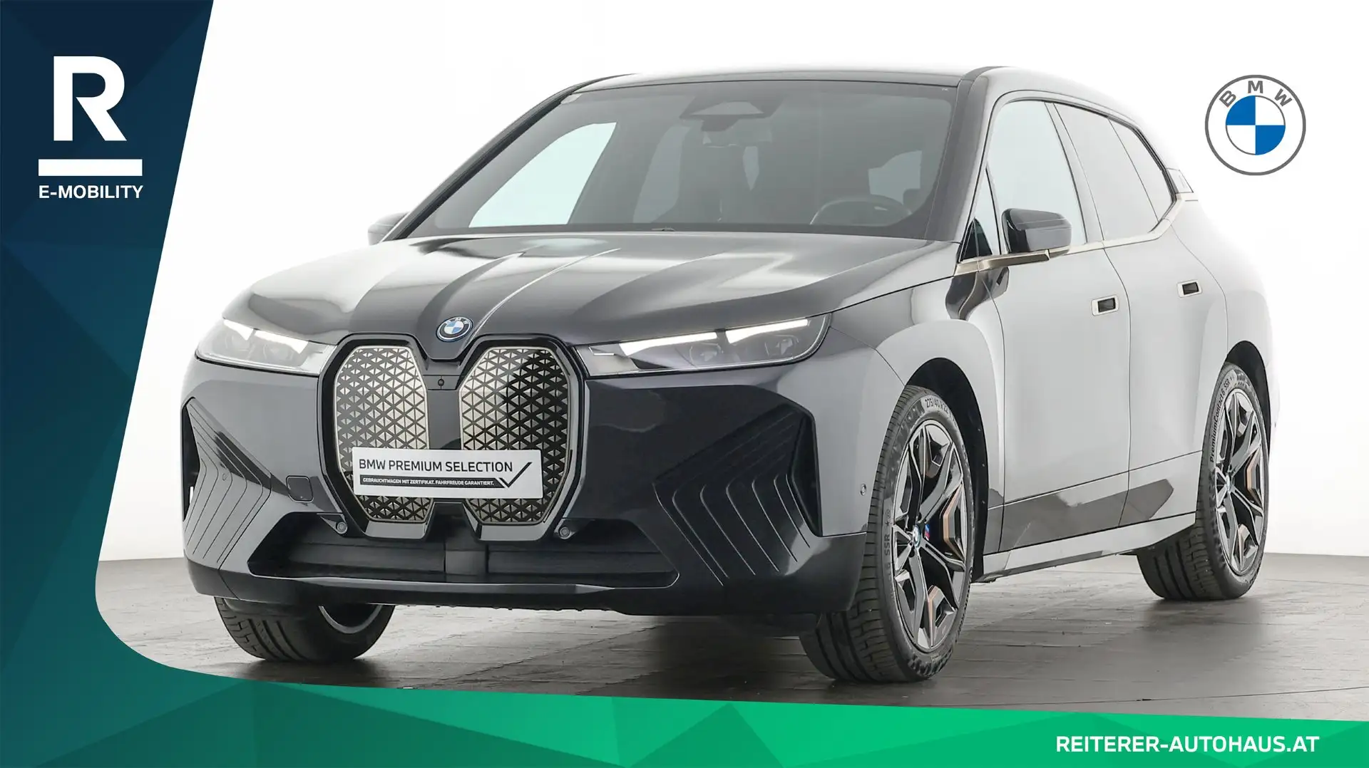 BMW iX xDrive40 *Sportpaket *2-Achs Luftfederung *AHK Grau - 1
