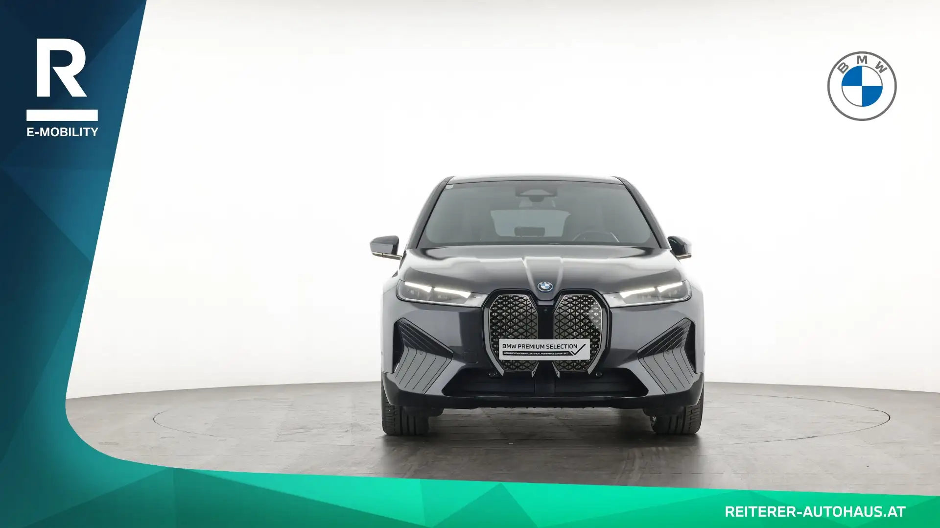 BMW iX xDrive40 *Sportpaket *2-Achs Luftfederung *AHK Grau - 2