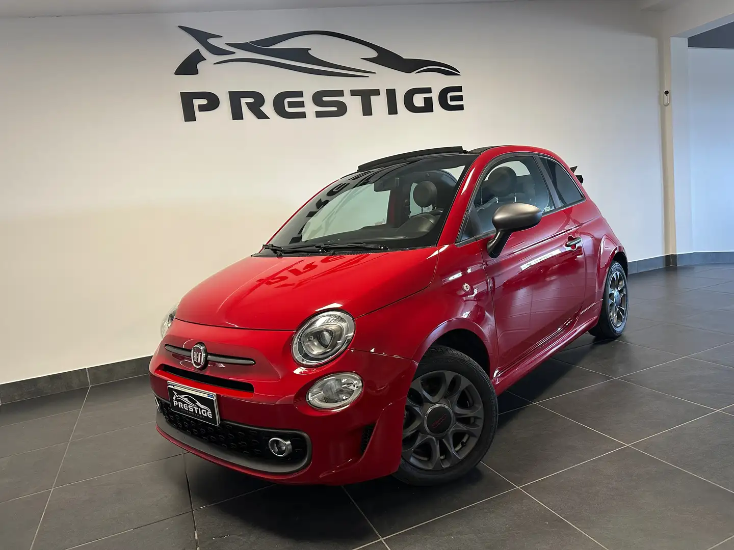 Fiat 500C 500C SPORT 1.2 CABRIO 69CV AUTOMATICA UNIRPO Rot - 1