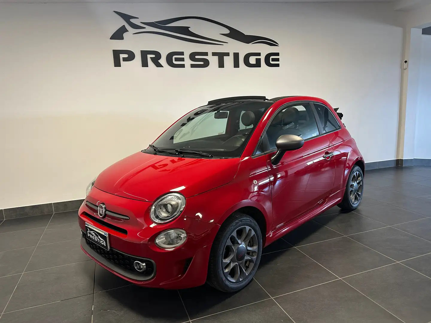 Fiat 500C 500C SPORT 1.2 CABRIO 69CV AUTOMATICA UNIRPO Rot - 2