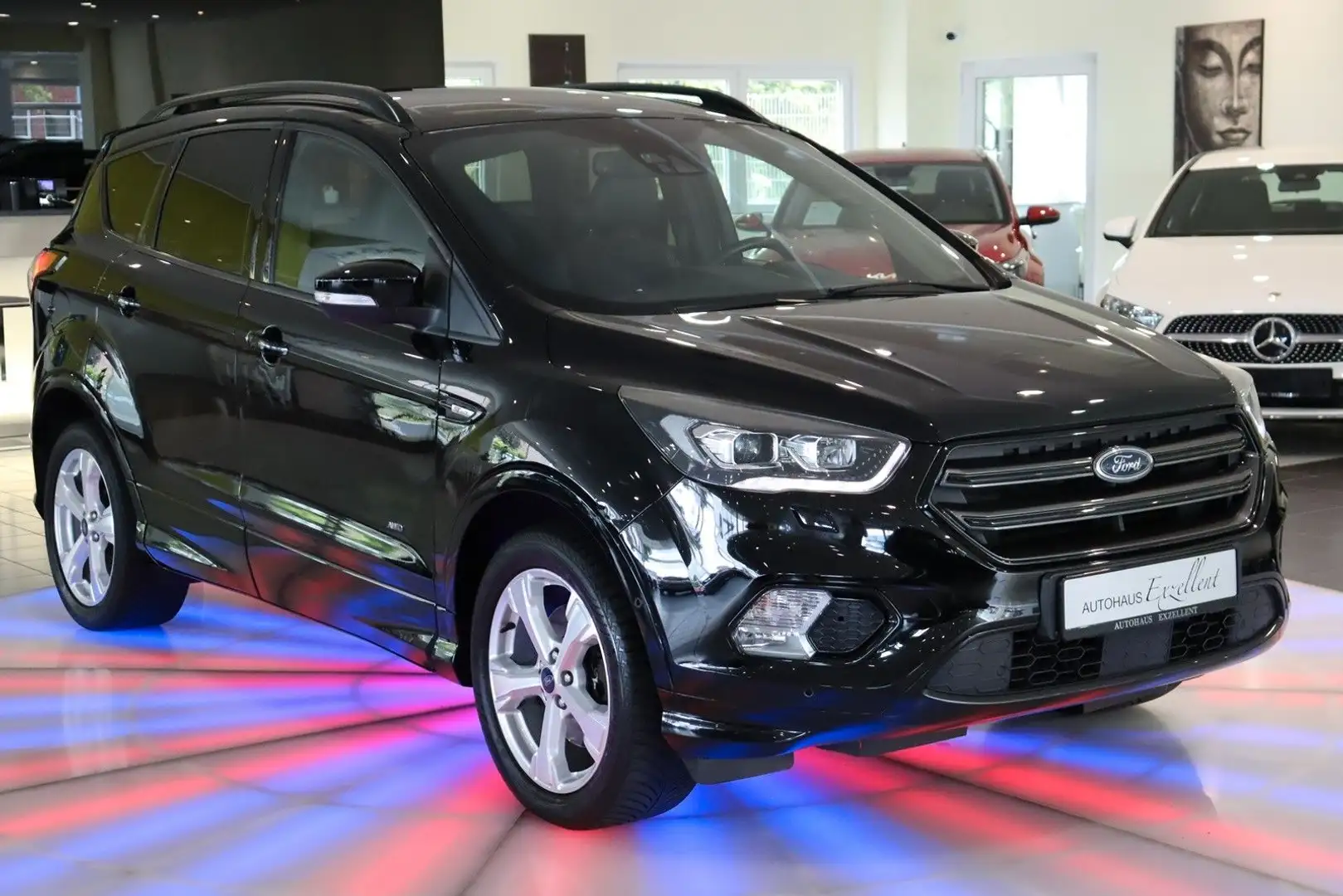 Ford Kuga ST-Line Automatik*LEDER*XENON*KAMERA*SHZ* Nero - 2
